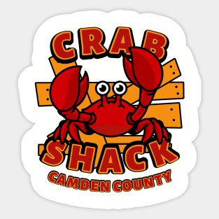 Ernie's Crab Shack Sticker